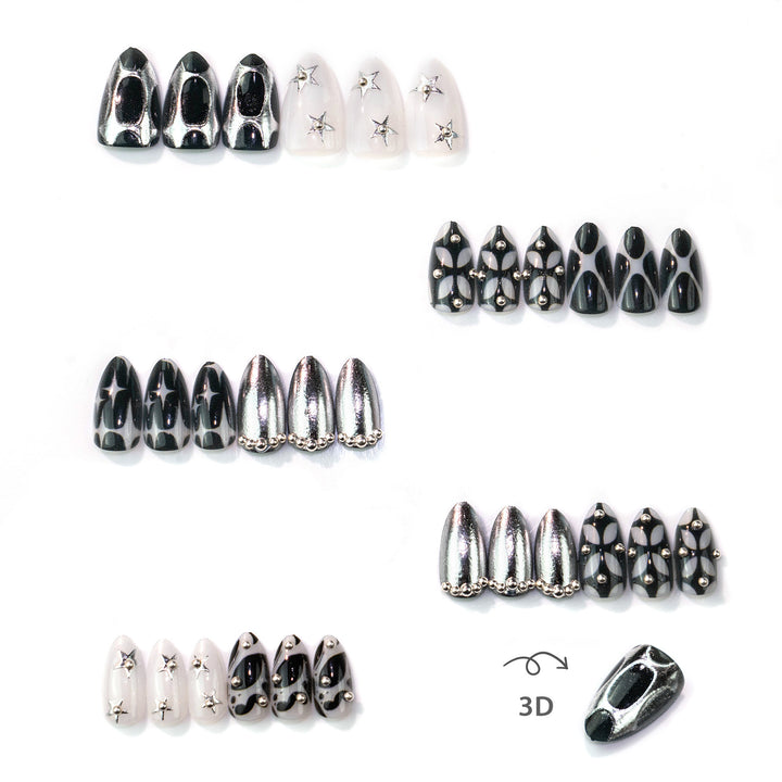 Modische Nagelkunst
