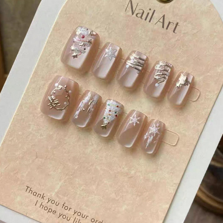 Dekorative Gel-Nagelspitzen Karnz