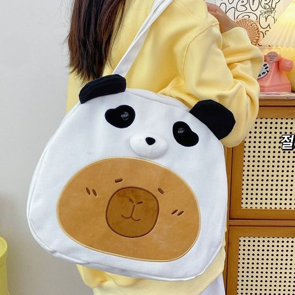 Süßes Panda-Themen Schulter Tote
