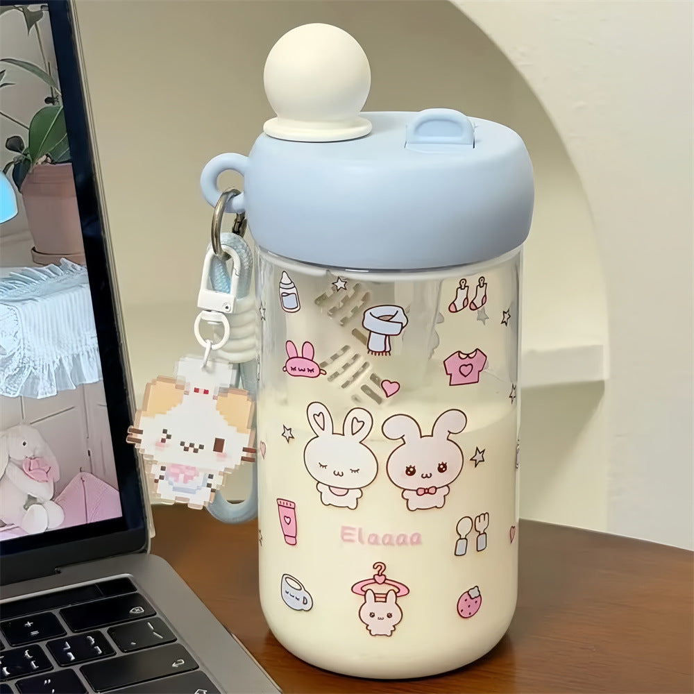 Damen Kreative Trinkflasche im verspielten Design Karnz