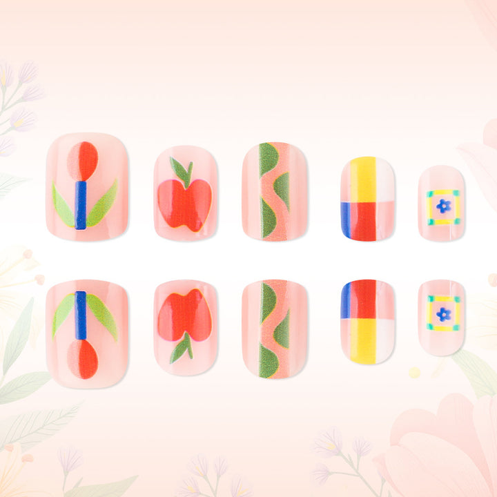 Künstlerisches Floral Nagelkunstset Karnz 1787543173