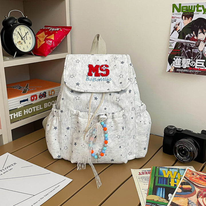 Stylische mit Sternen geschmückte Rucksack Karnz 1791205507