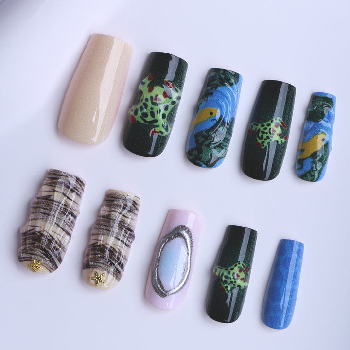 Kreative und Kunstvolle Nagelkunst Karnz