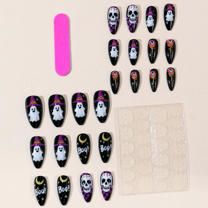 Gothic Halloween Nagelkunst Set Karnz