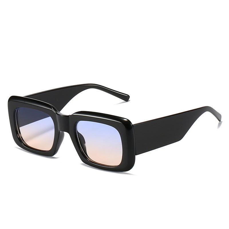 Damen quadratische Modetrends Sonnenbrille Karnz