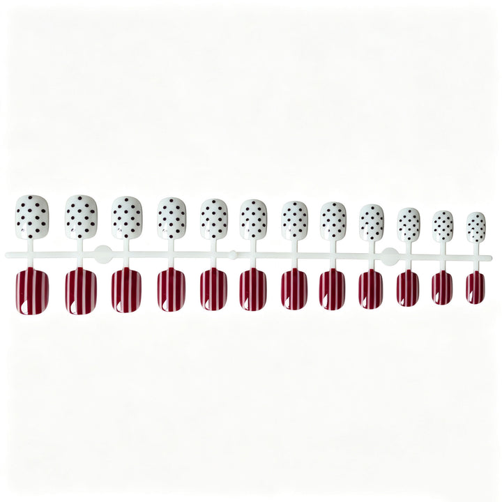Künstlerisches Mehrfachmuster-Nagelkunst-Set
