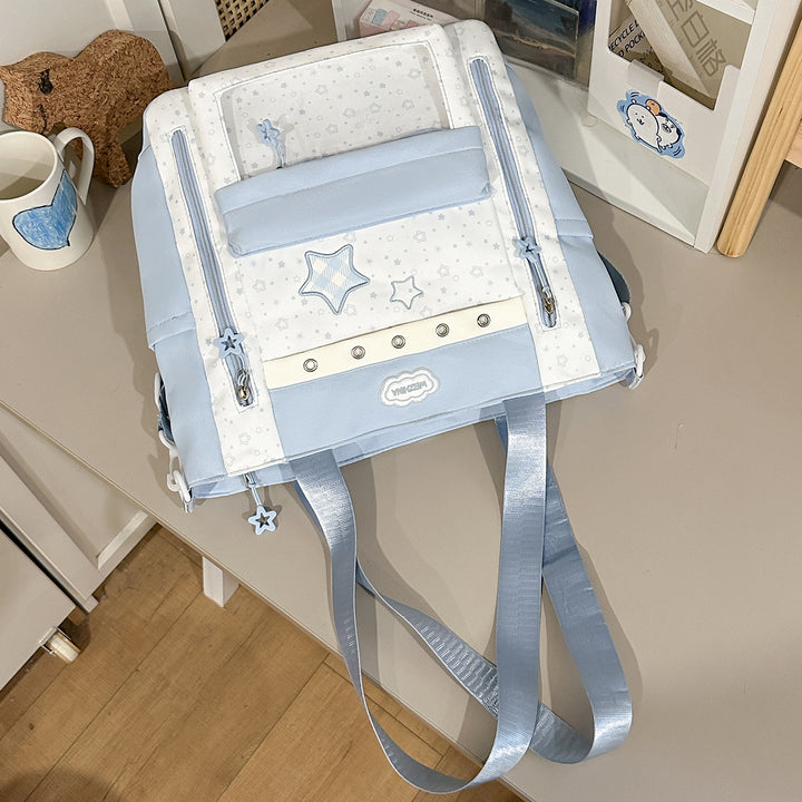 Transparente Taschen-Rucksack Karnz