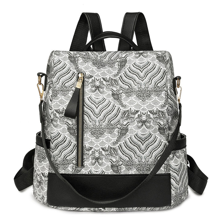 Elegante Texturierte Rucksack