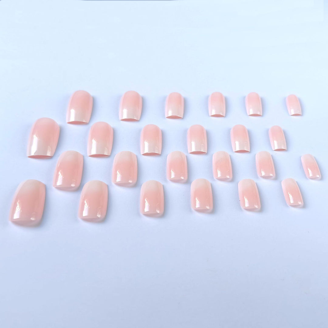 Elegante Ombre Nagelverlängerungen