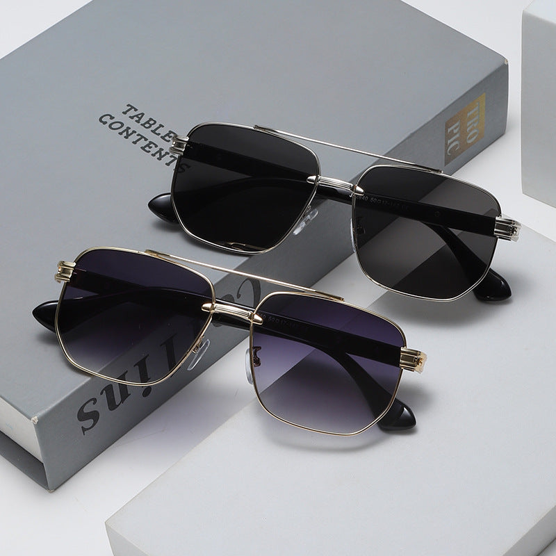 Damen quadratische Polarisations-Sonnenbrille Karnz