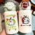 Damen kreative und funktionale Trinkflasche mit auslaufsicherem Deckel Karnz