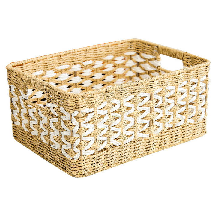 Dekorativer Korb Aus Naturfaser mit Elegantem Design Karnz
