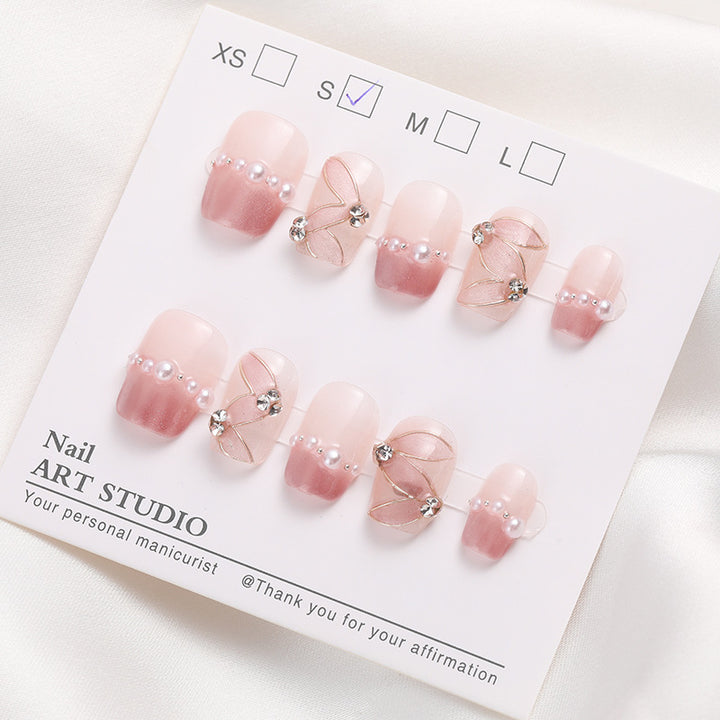 Dekoratives Press-On Nagelset Karnz
