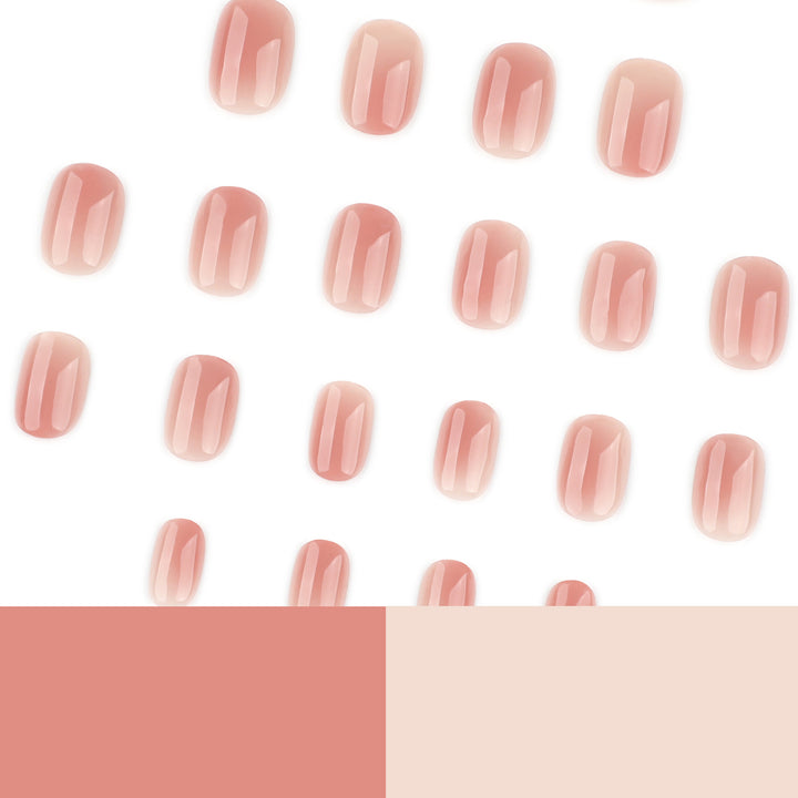 Künstliche Gel-Nägel mit elegantem Hochglanz-Finish Karnz