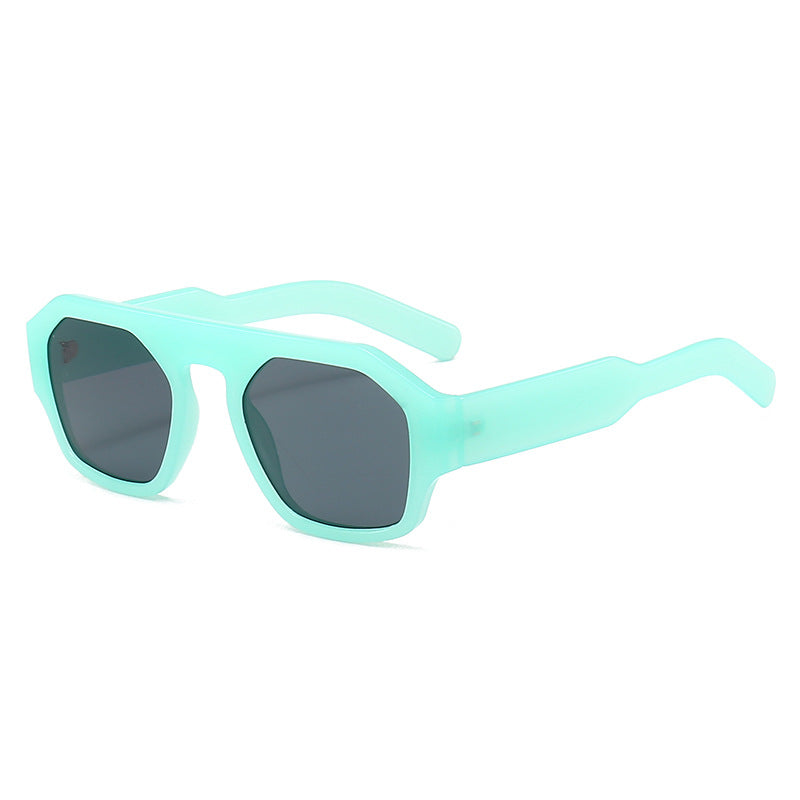 Damen modische Sonnenbrille im innovativen geometrischen Design Karnz