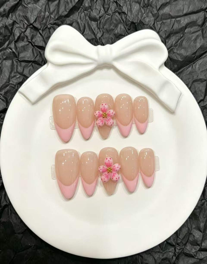 Dekoratives Floral Touch Press-On Nagelset