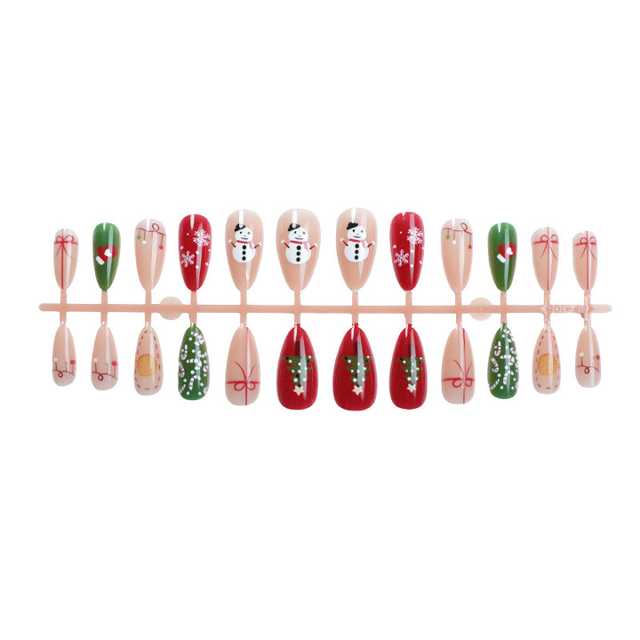 Urlaubsthema Press-On Nageldekorationen