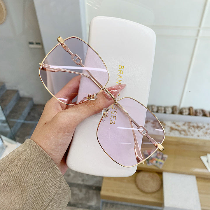Oversized quadratische Sonnenbrille Karnz