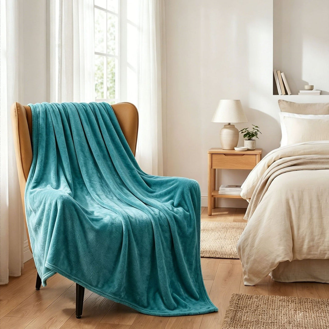 Vielseitige Plüschdecke