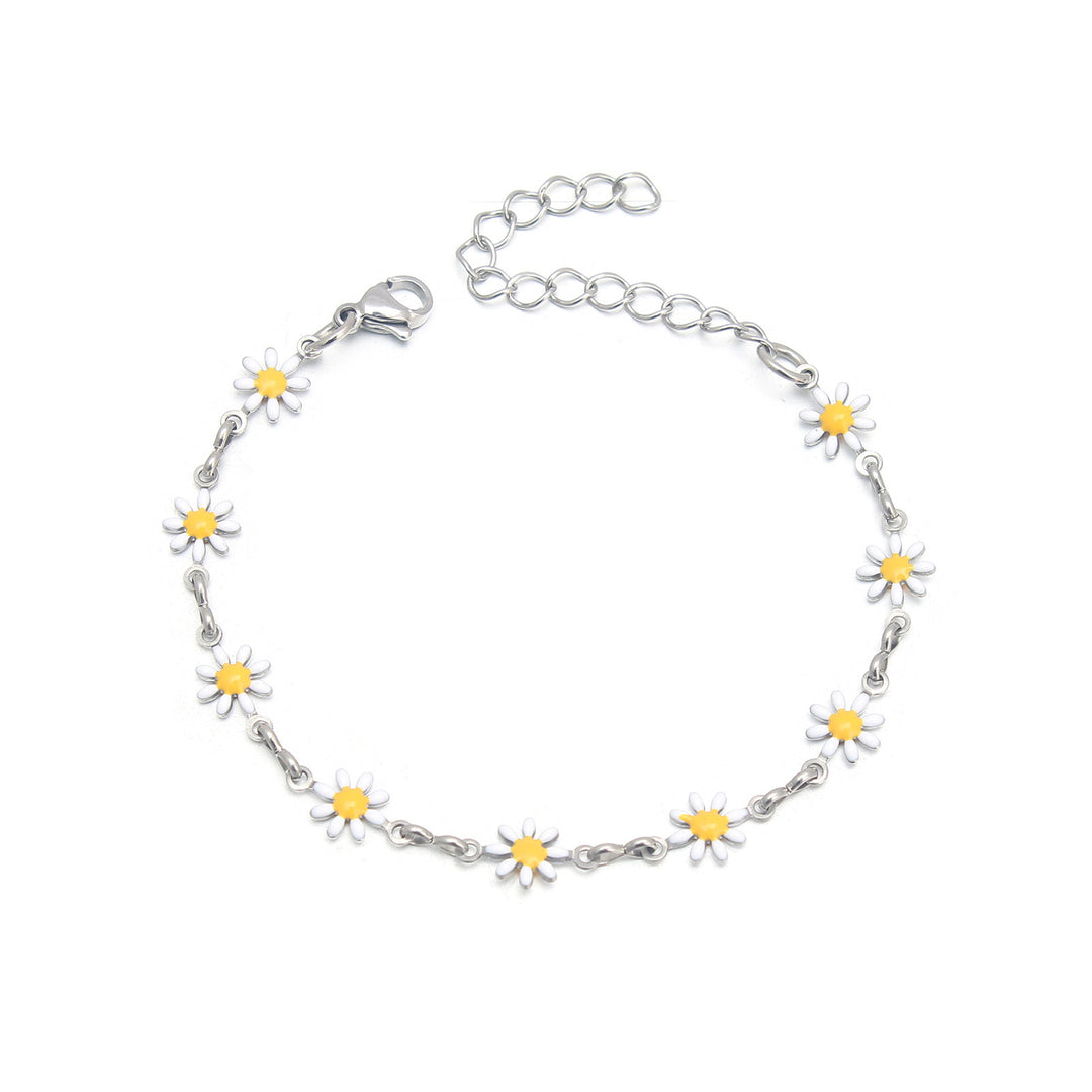 Blumen Charm Ketten Fußkette Karnz
