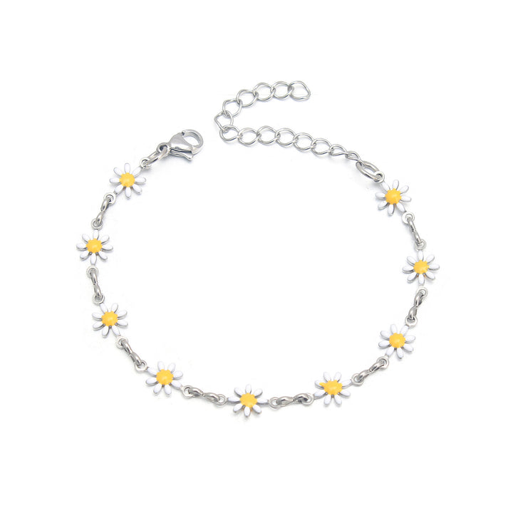 Blumen Charm Ketten Fußkette Karnz