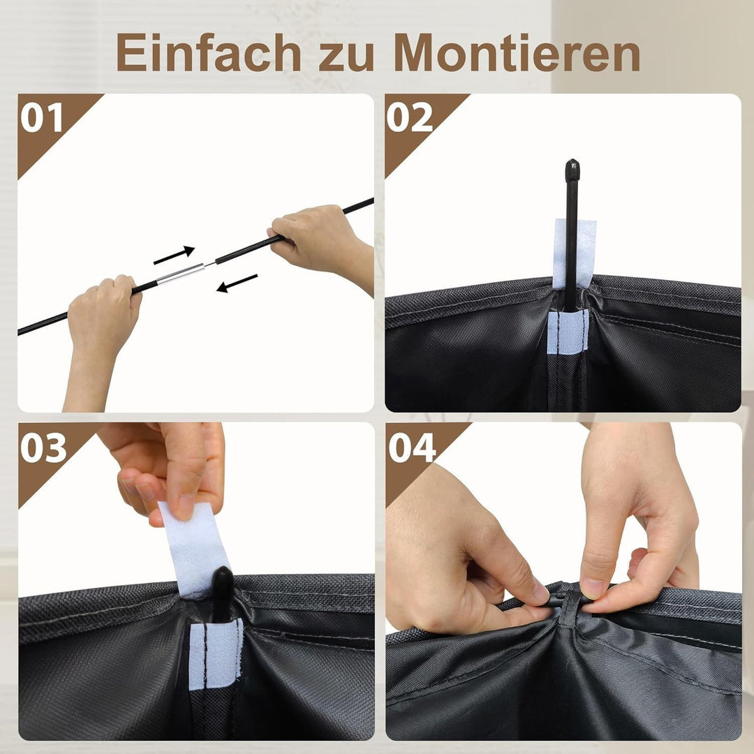 Wäschekorb mit Herausnehmbarer Innentasche Karnz