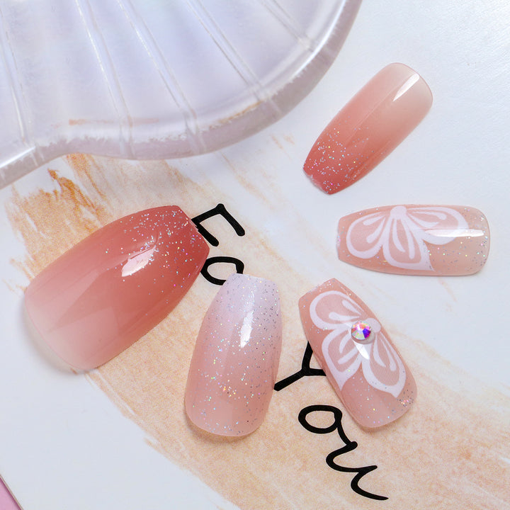 DIY Elegante Press-On Nägel Set Karnz