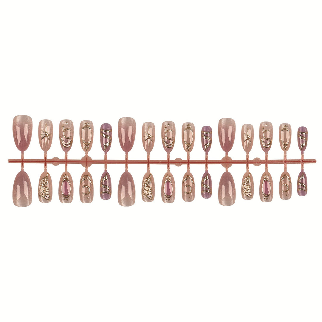 Premium Dekorativer Nagelspitzen Satz