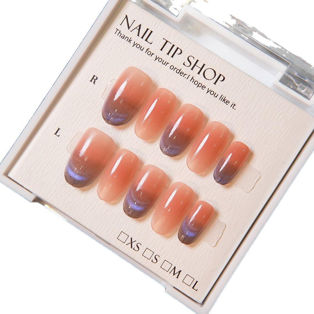 Elegante Ombre Press-On Nagelset