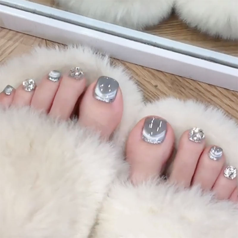 Elegantes Pediküre Nagelkunst Set