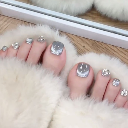 Elegantes Pediküre Nagelkunst Set