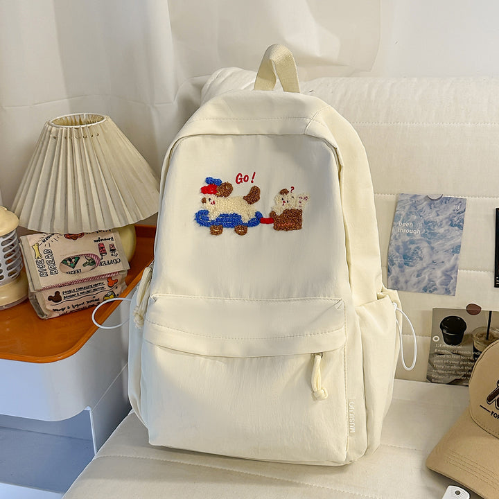 Verspielter Bestickter Rucksack Karnz