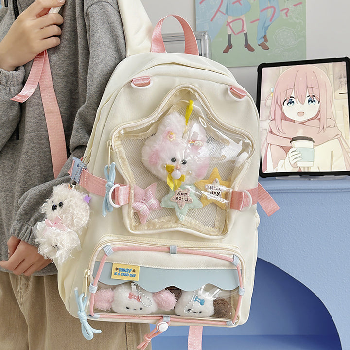 Fun Sternförmiger Design Rucksack Karnz