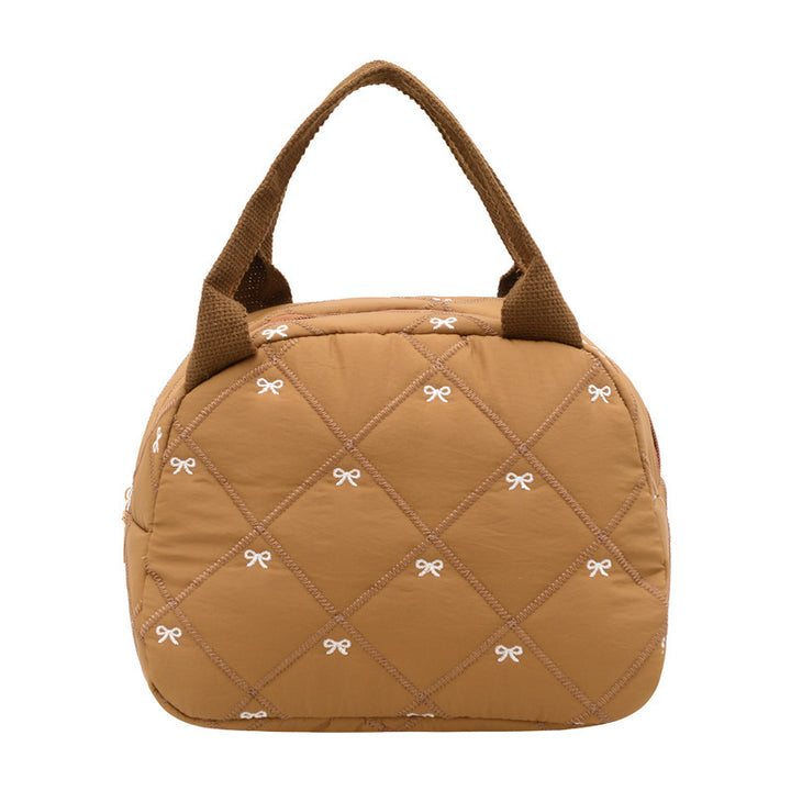 WoQuilted Bogen Detail Handtasche Karnz