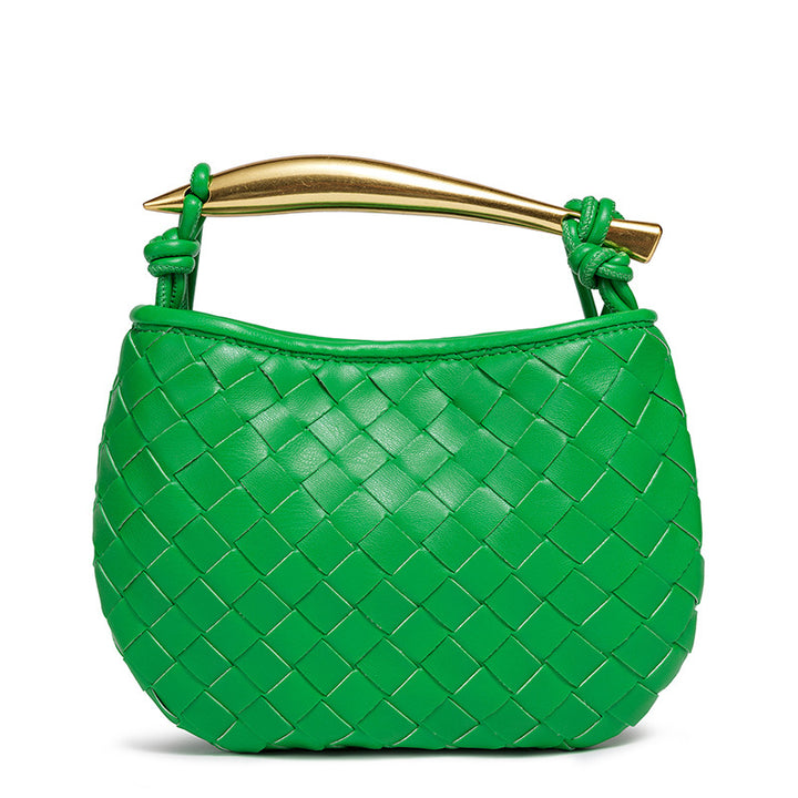 Stilvolle geflochtene Handtasche Karnz