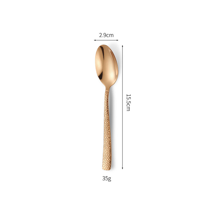 Stilvolles und Farbenfrohes Besteckset Aus Edelstahl Karnz