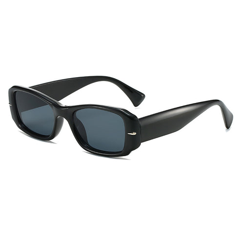 Retro-inspirierte dicke Rahmen-Sonnenbrille Karnz