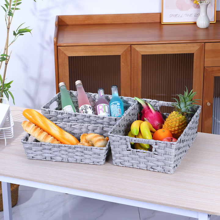 Vielseitiger Gewebter Aufbewahrung Container Karnz