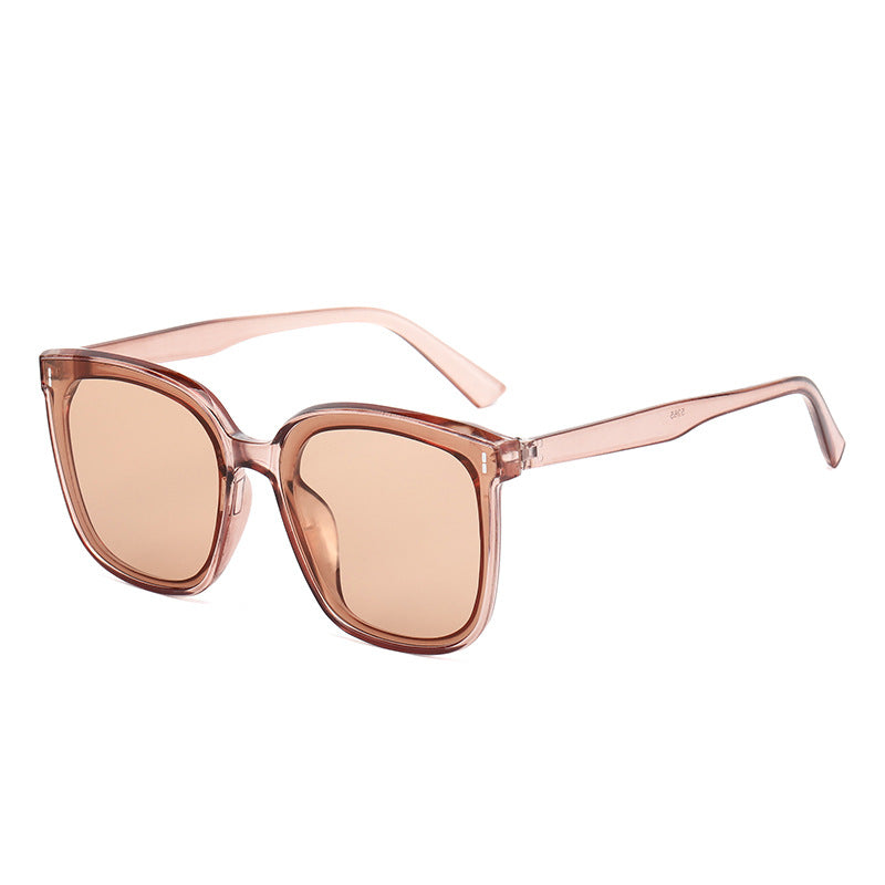 Damen Modische Oversized-Sonnenbrille mit durchgehendem Rahmen Karnz
