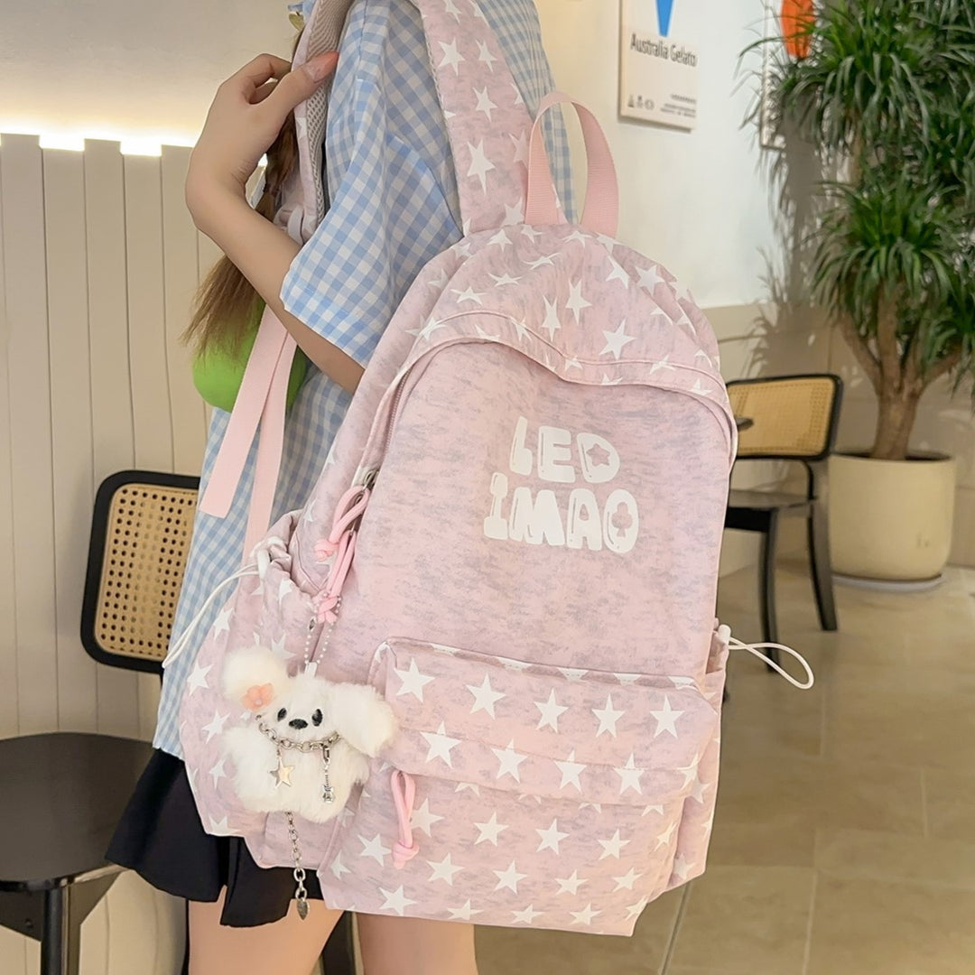 Fun Sternenmuster Rucksack Karnz
