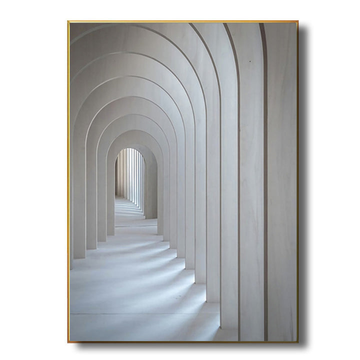 Elegante Architektonische Leinwanddruck