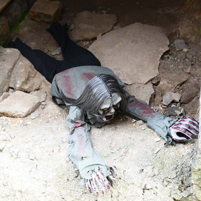Animierte Horror-Kreatur Deko Karnz