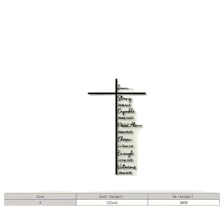 Inspirierende Kreuz Wanddekoration