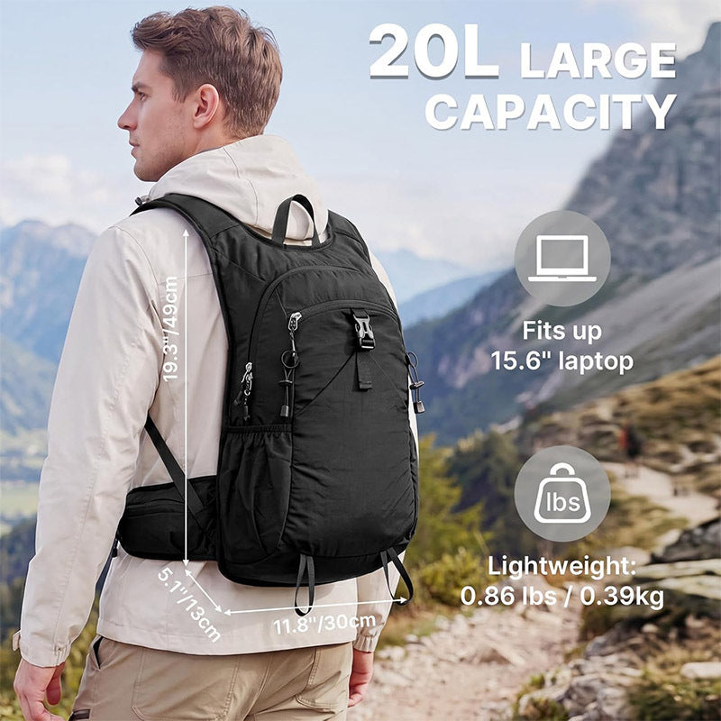 Leichtgewicht Packbare Outdoor Rucksack Karnz