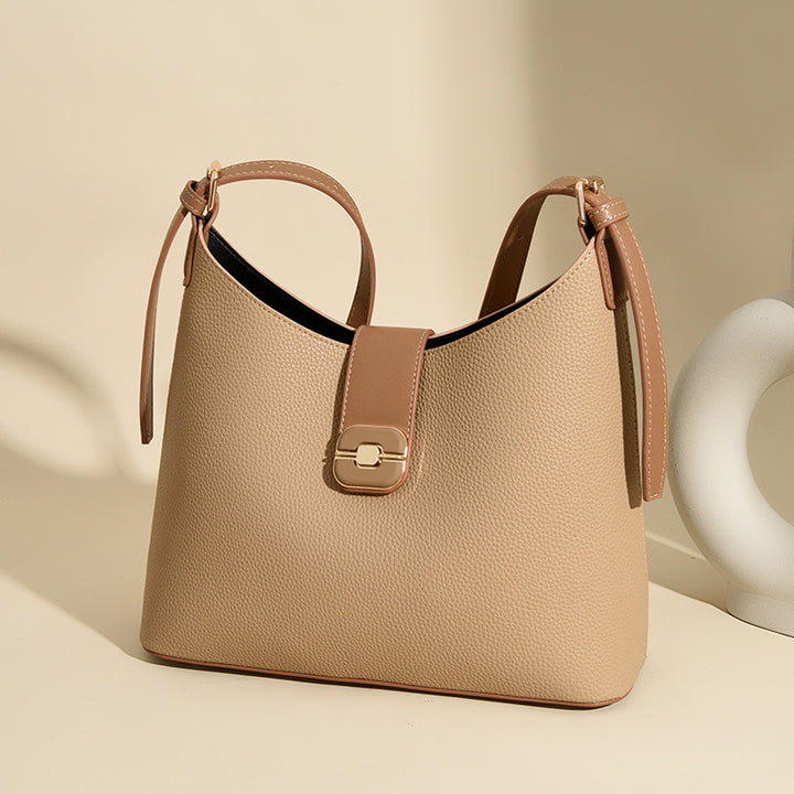 Stilvolle Texturierte Handtasche Karnz