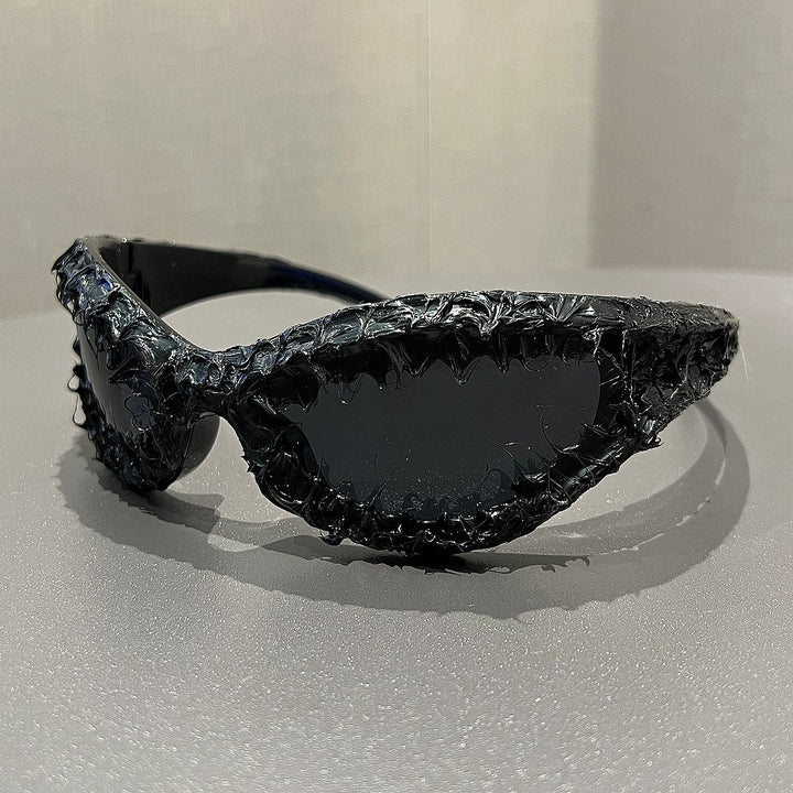 Damen futuristische Sportsonnenbrille Karnz