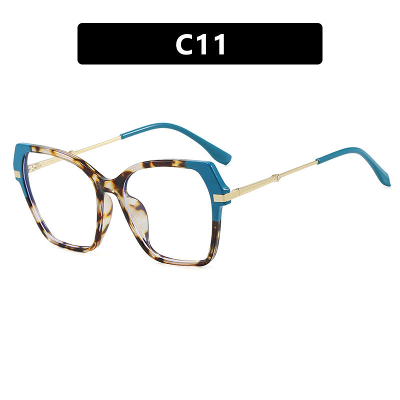 Damen quadratische Sonnenbrille mit elegantem Metallrahmen und schützendem UV-Filter Karnz