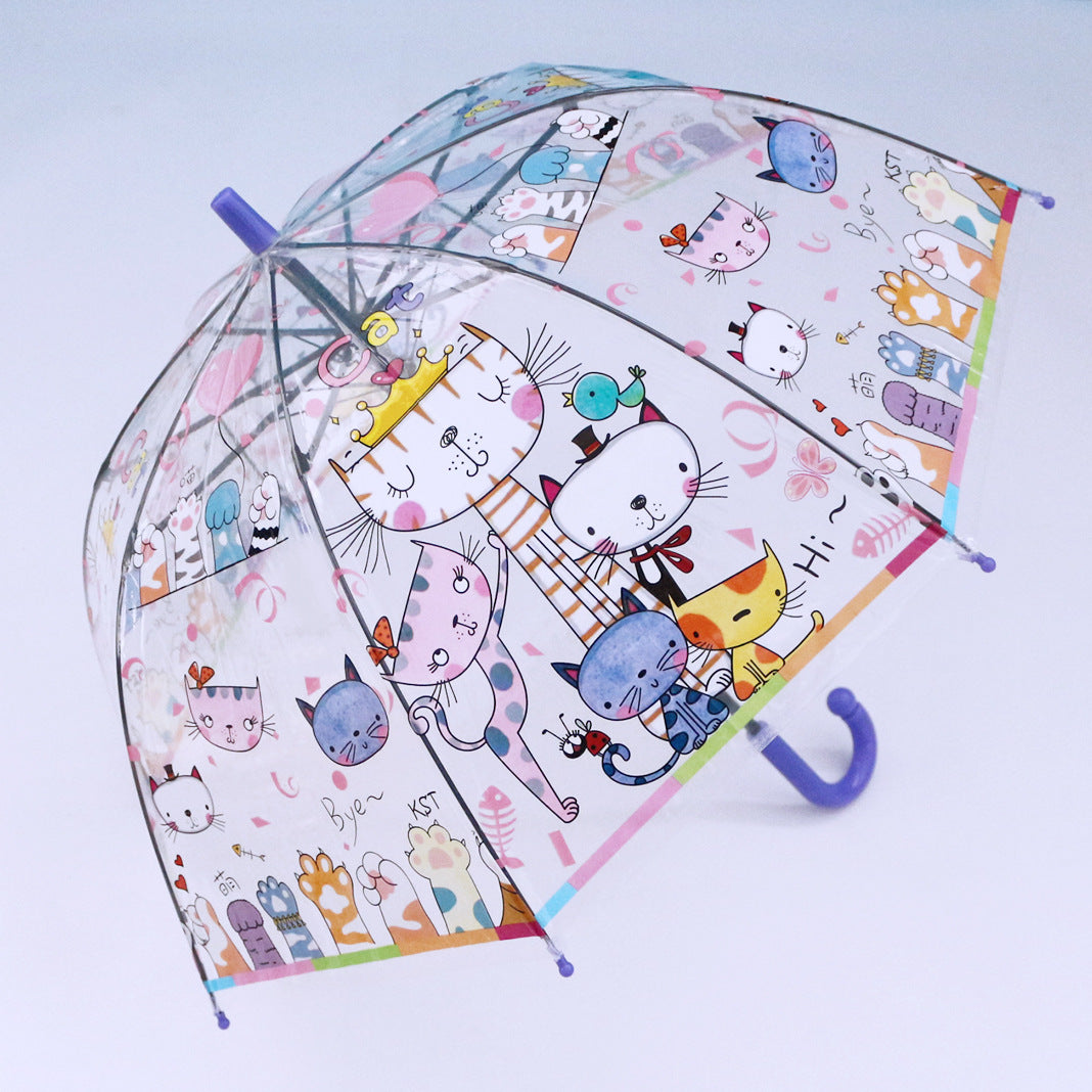 Damen Regenbogen Regenschirm Karnz
