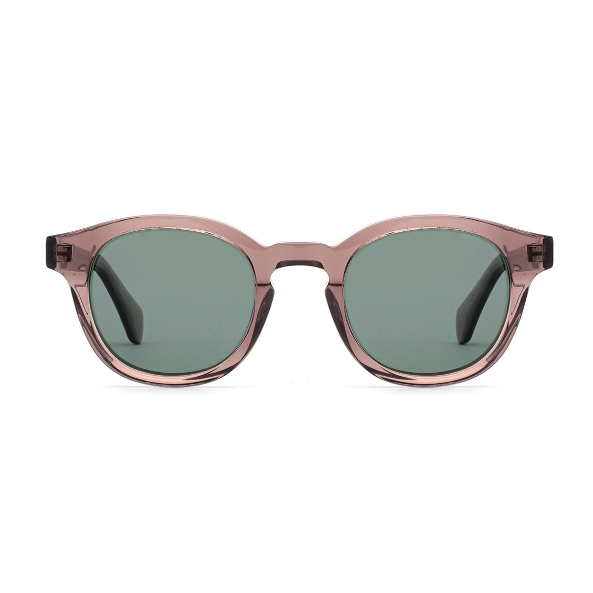 Damen modische Sonnenbrille im stilvollen Rundrahmen Karnz