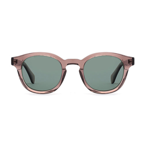 Damen modische Sonnenbrille im stilvollen Rundrahmen Karnz